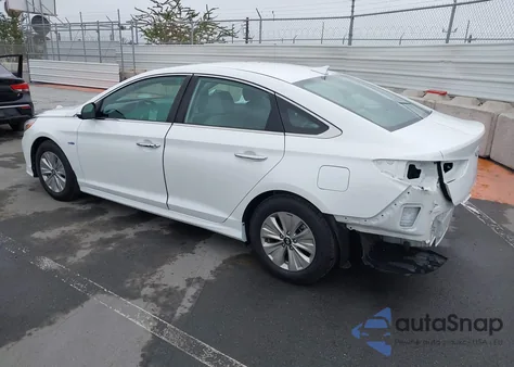 2019 Hyundai Sonata Hybrid Se из США, поврежденный, VIN KMHE24L30KA090451